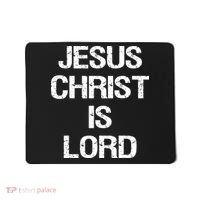 Jesus Christ Is Lord Christian Believer Mousepad thumb 0