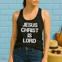 Jesus Christ Is Lord Christian Believer Women's Tank Top thumb 2