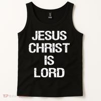 Jesus Christ Is Lord Christian Believer Tank Top thumb 2