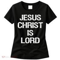 Jesus Christ Is Lord Christian Believer Women's T-Shirt thumb 0