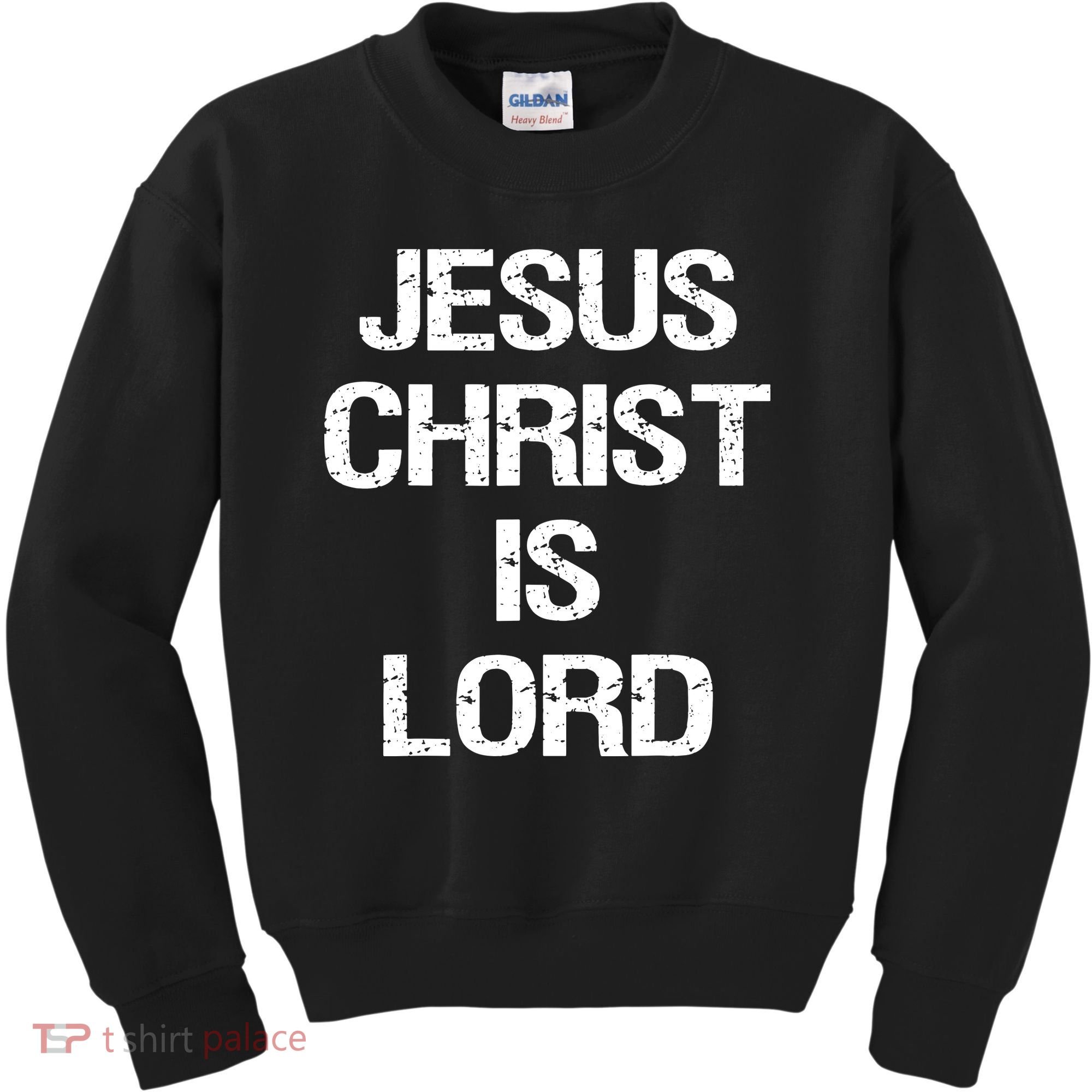 Jesus Christ Is Lord Christian Believer Kids Sweatshirt