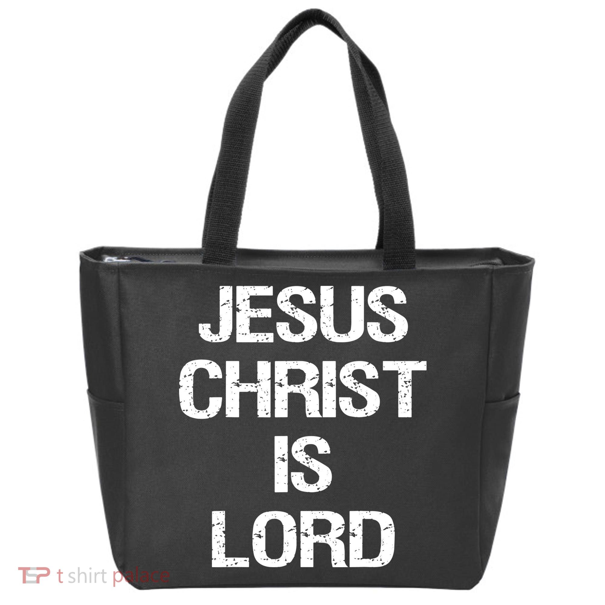 Jesus Christ Is Lord Christian Believer Tote Bag