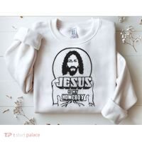 Jesus Christian Is My Homeboy Funny God Sweatshirt thumb 2