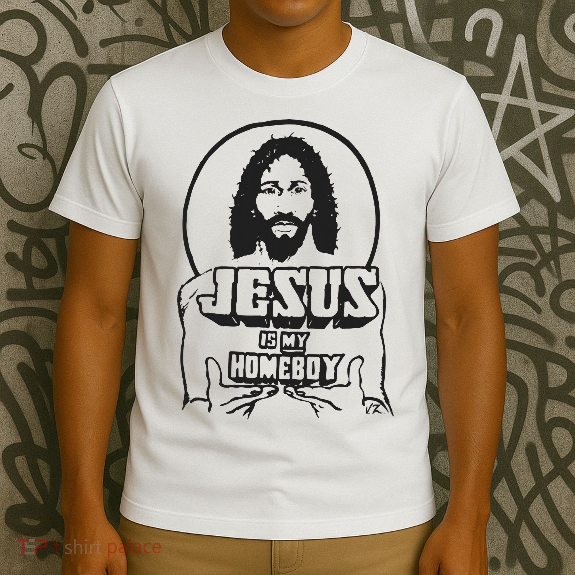 Jesus Christian Is My Homeboy Funny God T-Shirt