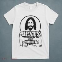 Jesus Christian Is My Homeboy Funny God T-Shirt thumb 5