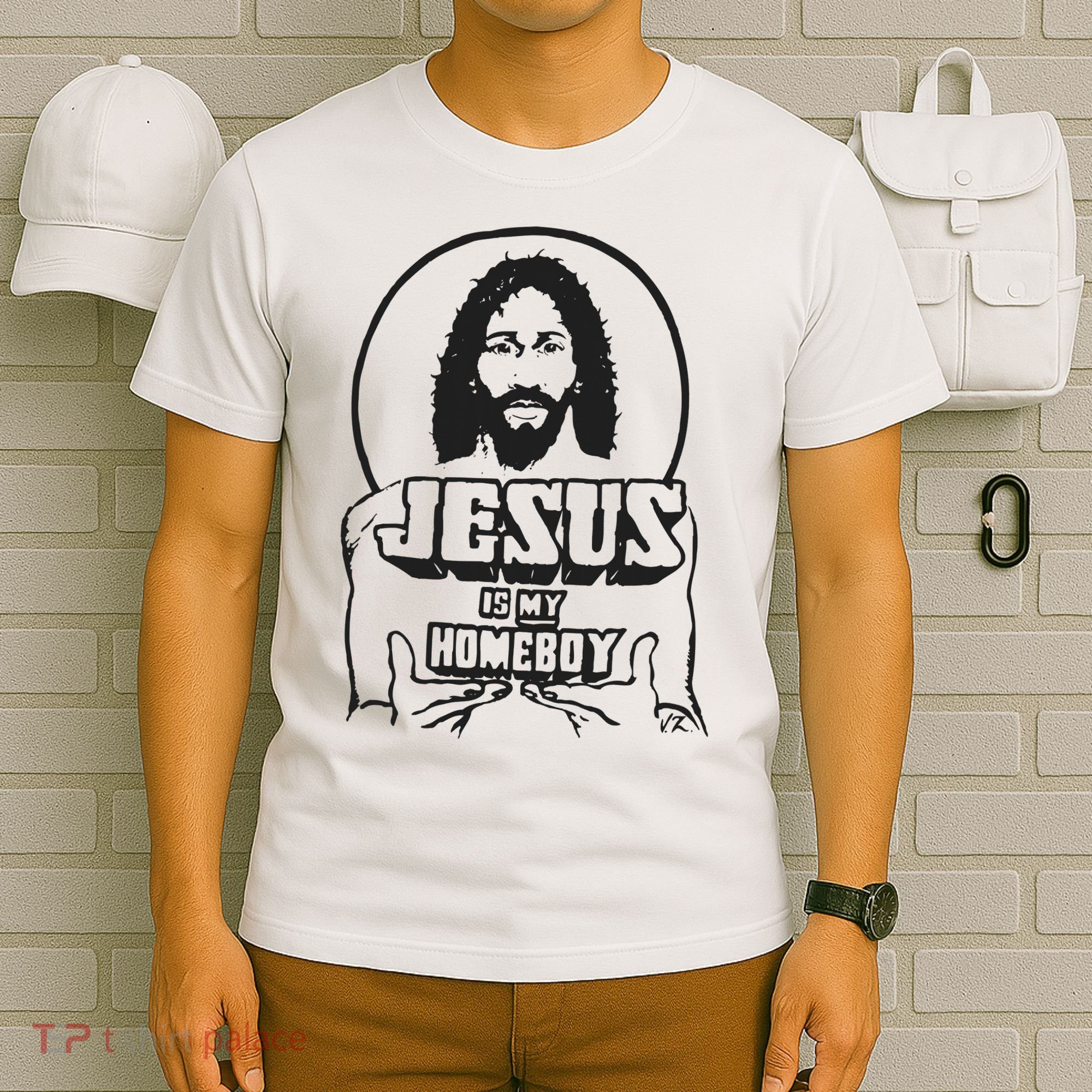 Jesus Christian Is My Homeboy Funny God T-Shirt