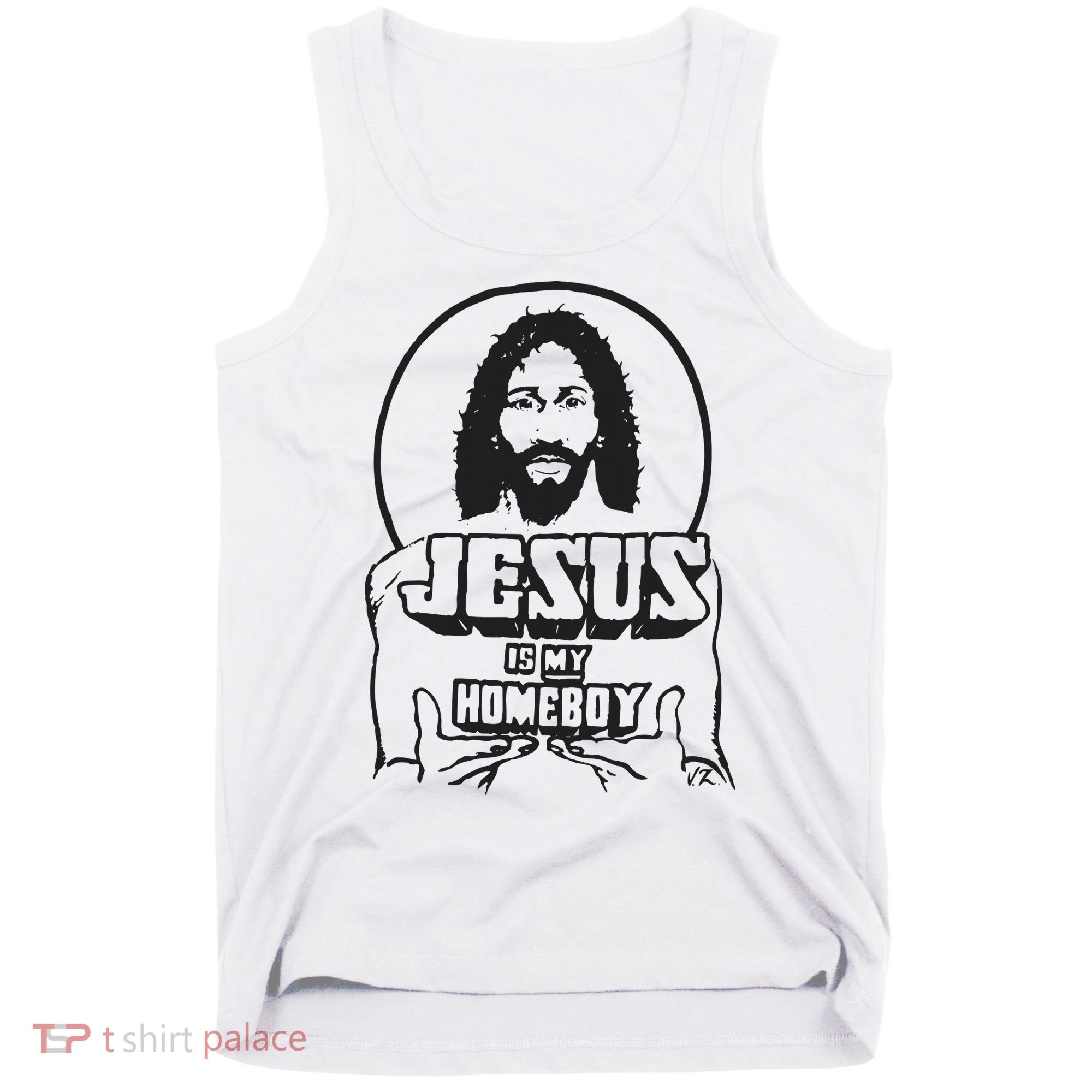Jesus Christian Is My Homeboy Funny God Tank Top