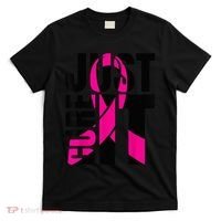 Just Cure It Breast Cancer Awareness Shirts Ribbon Shirt T-Shirt thumb 0