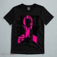 Just Cure It Breast Cancer Awareness Shirts Ribbon Shirt T-Shirt thumb 5