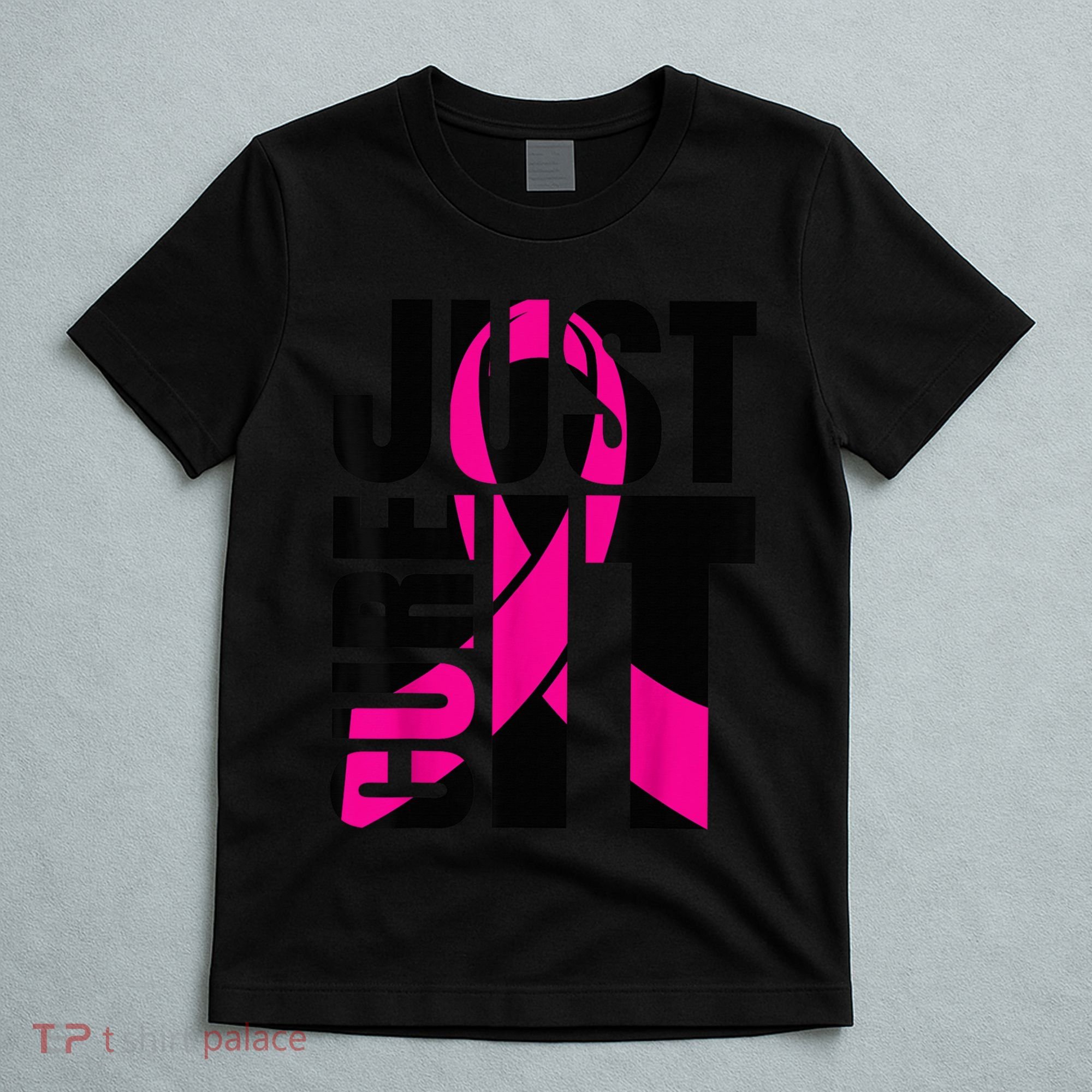 Just Cure It Breast Cancer Awareness Shirts Ribbon Shirt T-Shirt