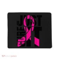 Just Cure It Breast Cancer Awareness Shirts Ribbon Shirt Mousepad thumb 0