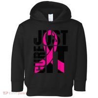 Just Cure It Breast Cancer Awareness Shirts Ribbon Shirt Toddler Hoodie thumb 0