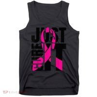 Just Cure It Breast Cancer Awareness Shirts Ribbon Shirt Tank Top thumb 0
