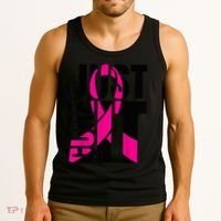 Just Cure It Breast Cancer Awareness Shirts Ribbon Shirt Tank Top thumb 3