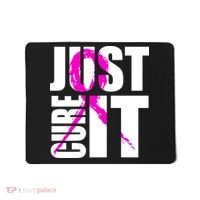 Just Cure It Breast Cancer Awareness Pink Ribbon Mousepad thumb 0