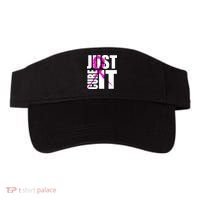 Just Cure It Breast Cancer Awareness Pink Ribbon Visor thumb 0