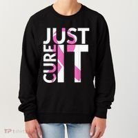 Just Cure It Breast Cancer Awareness Women's Sweatshirt thumb 0