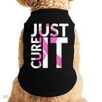 Just Cure It Breast Cancer Awareness Doggie Tank thumb 0
