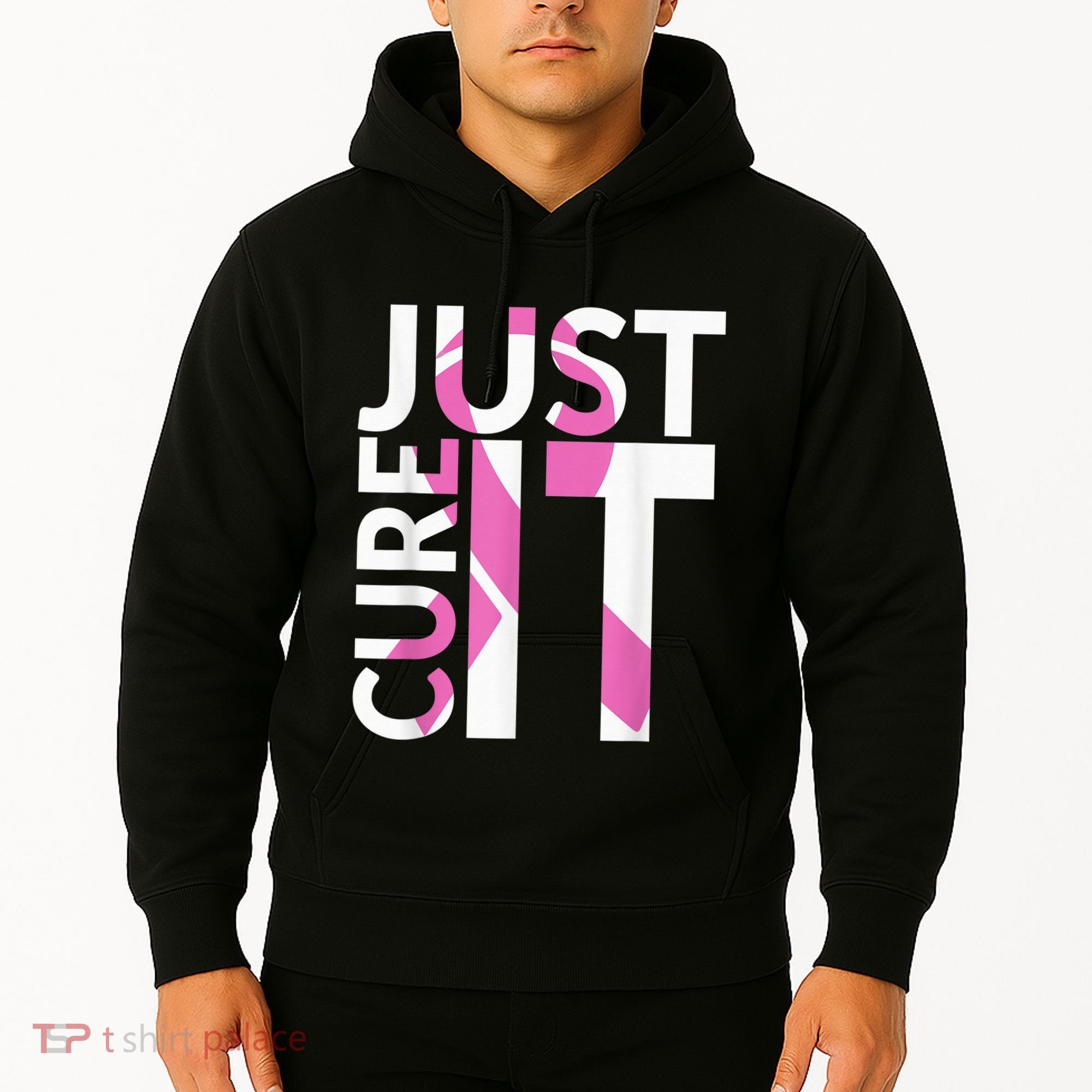 Just Cure It Breast Cancer Awareness Hoodie