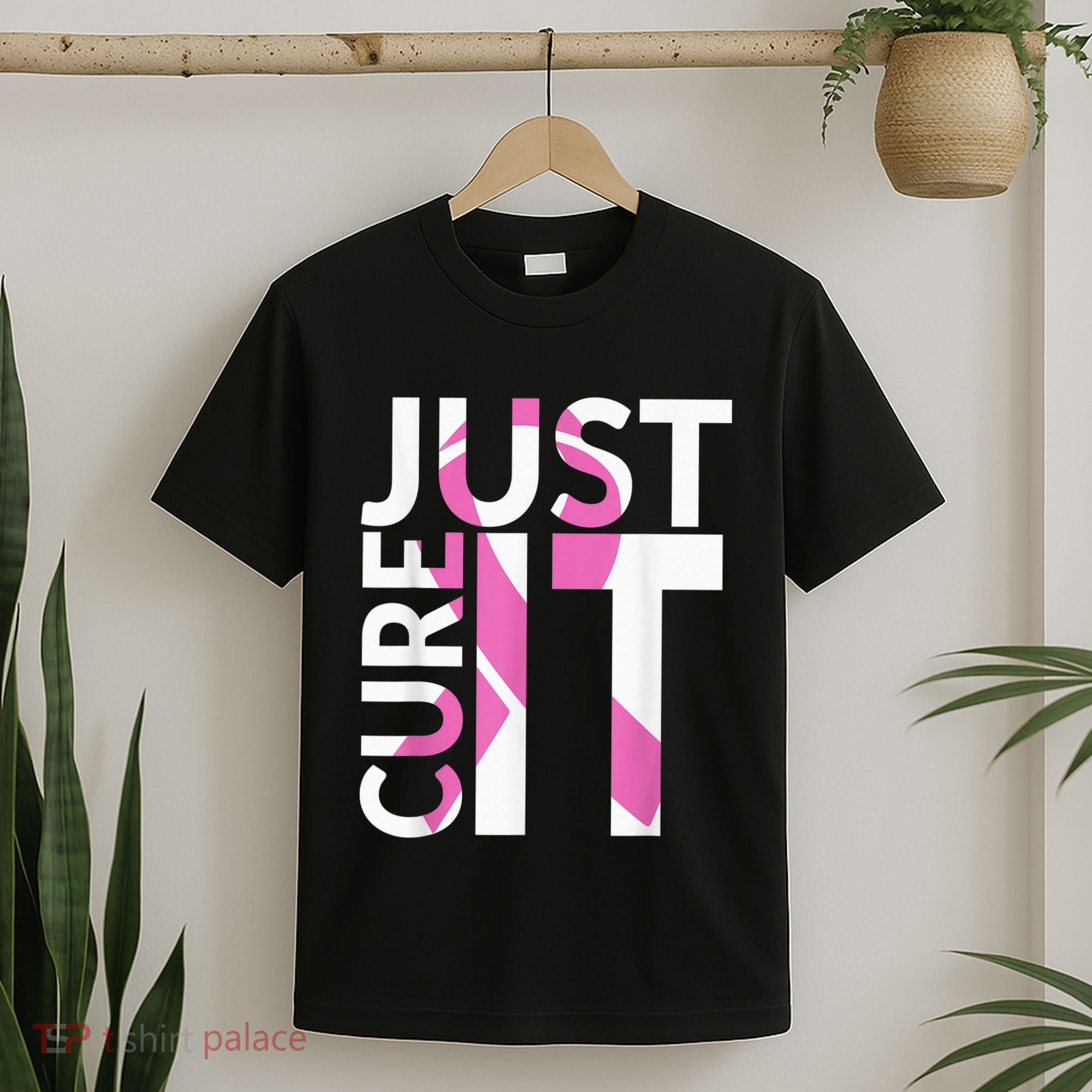 Just Cure It Breast Cancer Awareness T-Shirt