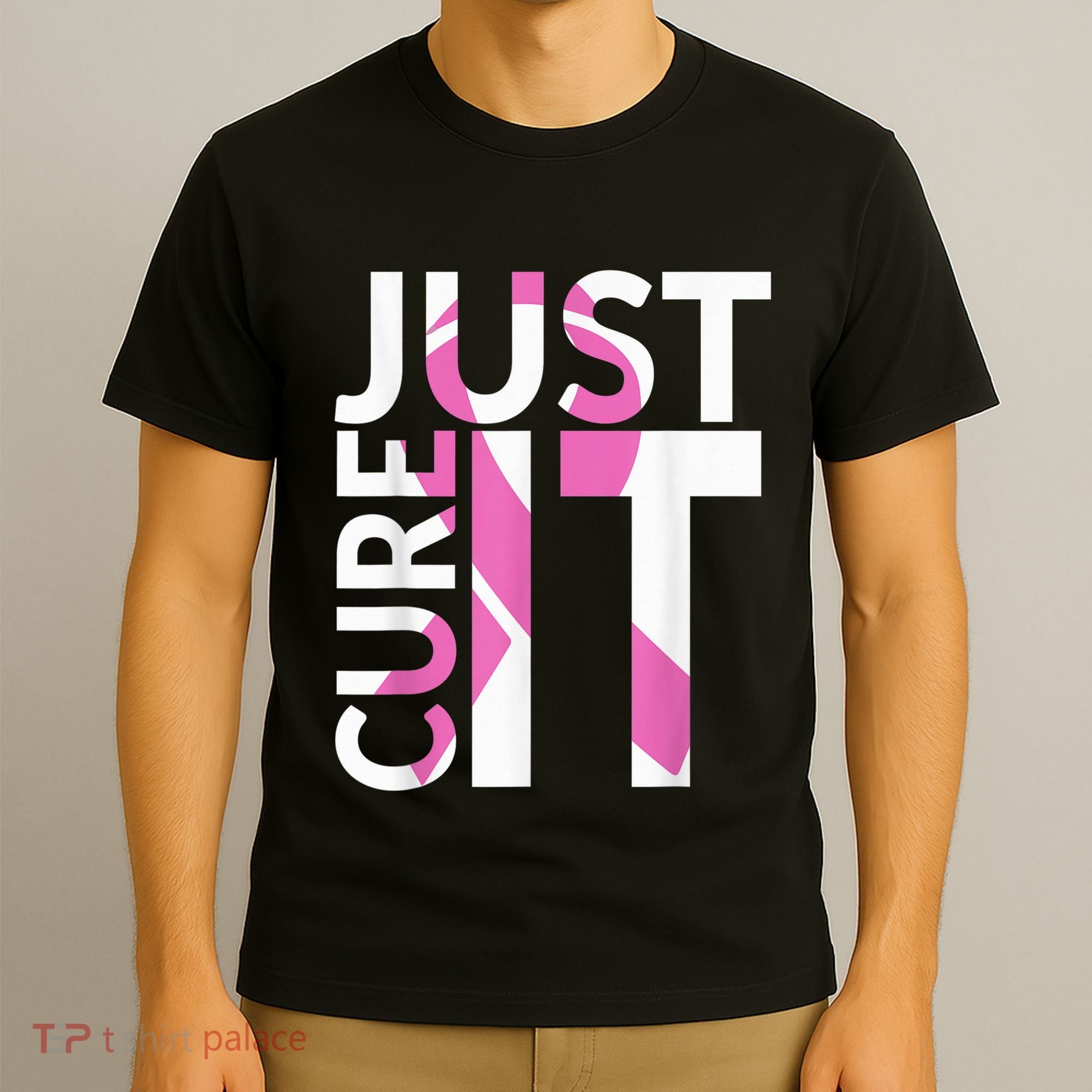 Just Cure It Breast Cancer Awareness T-Shirt