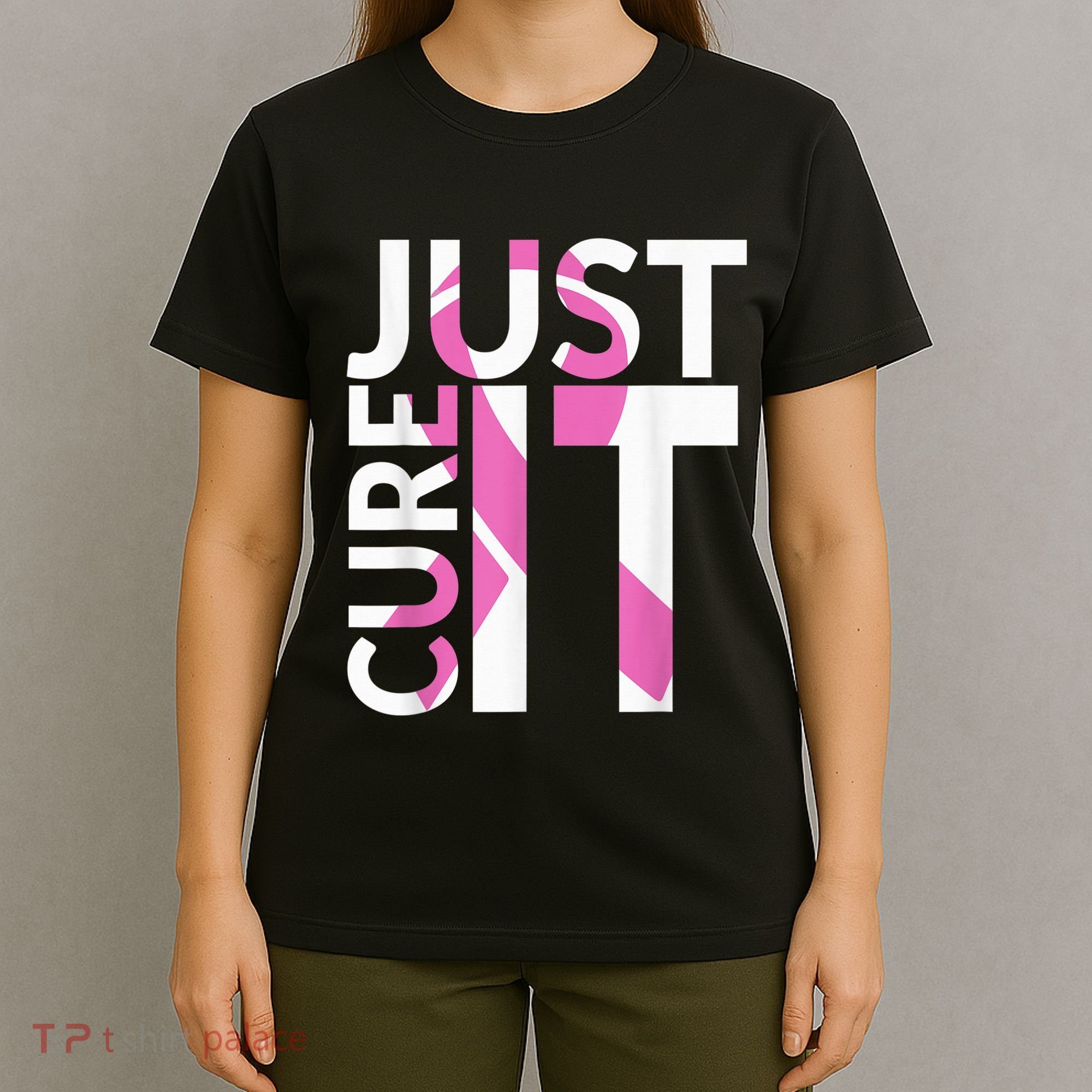 Just Cure It Breast Cancer Awareness T-Shirt