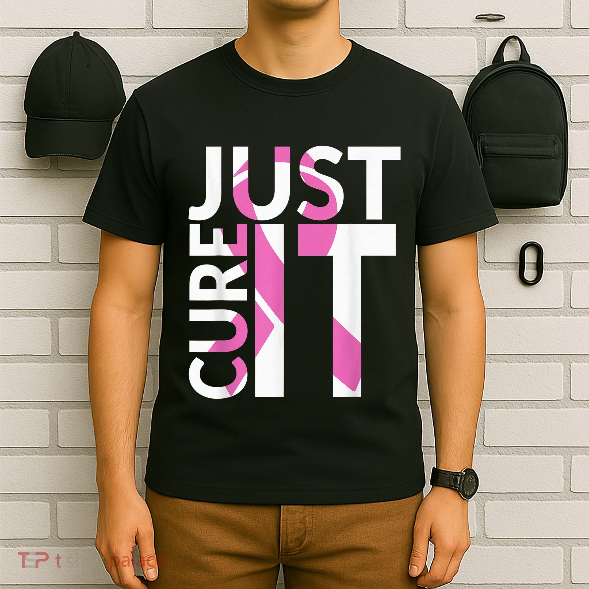 Just Cure It Breast Cancer Awareness T-Shirt