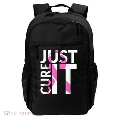 Just Cure It Breast Cancer Awareness Backpack