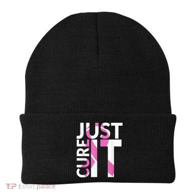 Just Cure It Breast Cancer Awareness Beanie