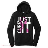 Just Cure It Breast Cancer Awareness Women's Hoodie thumb 0