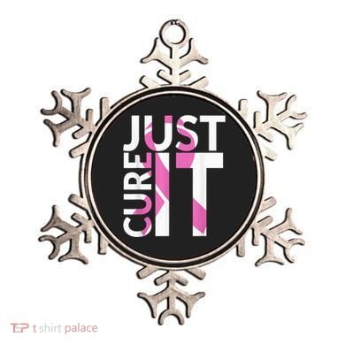 Just Cure It Breast Cancer Awareness Ornament