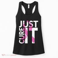 Just Cure It Breast Cancer Awareness Women's Tank Top thumb 0