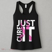 Just Cure It Breast Cancer Awareness Women's Tank Top thumb 3