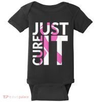 Just Cure It Breast Cancer Awareness Baby Bodysuit thumb 0