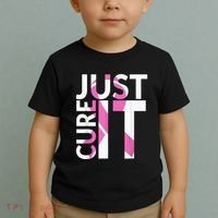 Just Cure It Breast Cancer Awareness Toddler T-Shirt thumb 2