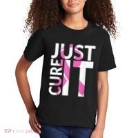 Just Cure It Breast Cancer Awareness Kids T-Shirt thumb 2