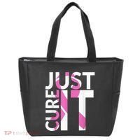 Just Cure It Breast Cancer Awareness Tote Bag thumb 0