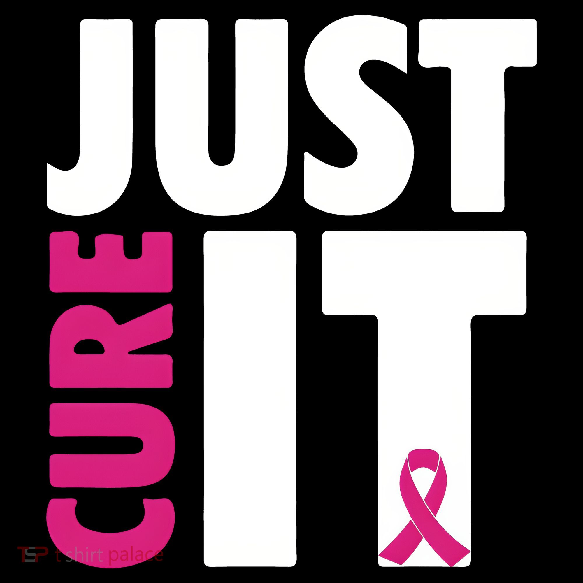 Just Cure It Breast Cancer Awareness Pink Ribbon Coffee Mug