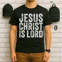Jesus Christ Is Lord Christian Faith Believer Religion T-Shirt thumb 6