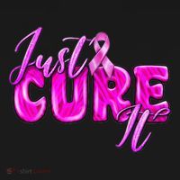 Just Cure It Pink Ribbon Breast Cancer Awareness Warrior Baby Bodysuit thumb 2