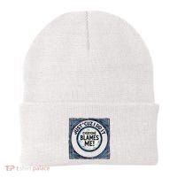 Just ‘Cuz I Did It Everyone Blames Me Funny Joke Graphic Beanie thumb 0