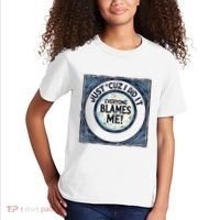 Just ‘Cuz I Did It Everyone Blames Me Funny Joke Graphic Kids T-Shirt thumb 2