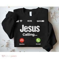 Jesus Calling John 3:16 Christian Accept Christ Sweatshirt thumb 2