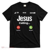 Jesus Calling John 3:16 Christian Accept Christ T-Shirt thumb 0