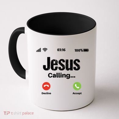 Jesus Calling John 3:16 Christian Accept Christ Coffee Mug