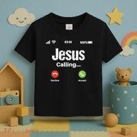 Jesus Calling John 3:16 Christian Accept Christ Toddler T-Shirt thumb 3