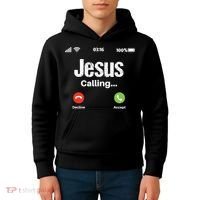 Jesus Calling John 3:16 Christian Accept Christ Kids Hoodie thumb 4
