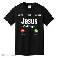 Jesus Calling John 3:16 Christian Accept Christ Kids T-Shirt thumb 0