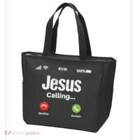 Jesus Calling John 3:16 Christian Accept Christ Tote Bag thumb 3