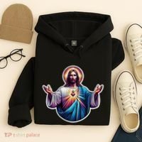 Jesus Christ Hoodie thumb 4